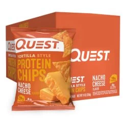 Quest Tortilla Protein Chips -Sports Energy Supplement Shop QuestNachoCheese