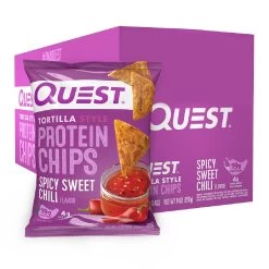Quest Tortilla Protein Chips -Sports Energy Supplement Shop QuestSpicySweetChili