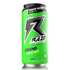 RAZE Energy Drink -Sports Energy Supplement Shop Raze Energy Drink Sour Gummy Worm