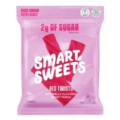 Smart Sweets Healthy Candies 24 Smart Sweets Healthy Candies -Sports Energy Supplement Shop Red Twists Smart Sweet healthy candy 8e975a67 9977 40a9 8d19 096147c033af