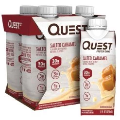 Sports Energy Supplement Shop -Sports Energy Supplement Shop Salted Caramel Quest Protein Shake On the go