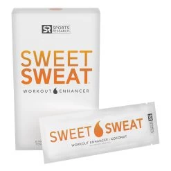 Sweet Sweat Workout Enhancer Roll-on Gel -Sports Energy Supplement Shop Sports Research Sweet Sweat Packets coconut