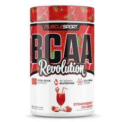 Musclesport BCAA Revolution -Sports Energy Supplement Shop Strawberry Daiquiri BCAA Revolution Amino Supplement by Musclesport