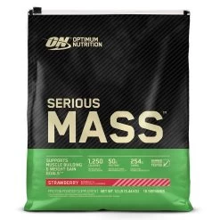 Optimum Nutrition Serious Mass Protein -Sports Energy Supplement Shop Strawberry Serious Mass Weight Gainer Protein by ON Optimum Nutrition 59af1df4 737a 4f6a a642 8167e14194b1