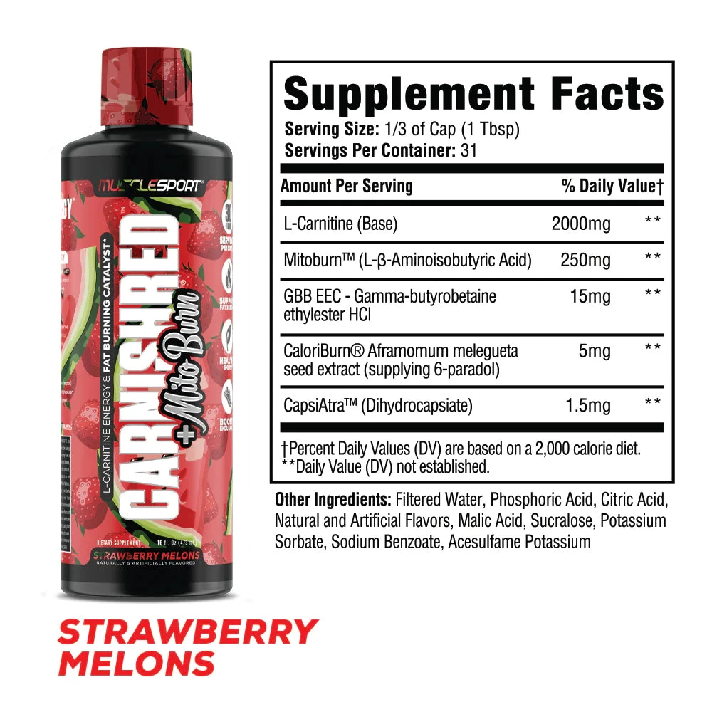 Musclesport CarniShred®+ Mitoburn® Non Stim Fat Burner 13 Musclesport CarniShred®+ Mitoburn® Non Stim Fat Burner - Image 11