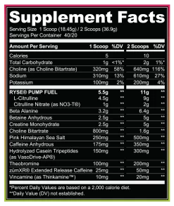 RYSE Godzilla Pre-Workout -Sports Energy Supplement Shop Strawkiwi