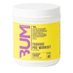 BUM X Raw Thavage Pre-Workout -Sports Energy Supplement Shop ThavageBlackBerryLEmonade