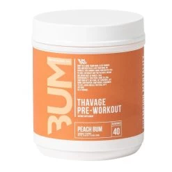 BUM X Raw Thavage Pre-Workout -Sports Energy Supplement Shop ThavagePeachBum