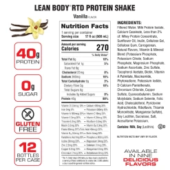 Labrada Lean Body Protein Shake RTD -Sports Energy Supplement Shop Vanilla 07394e9b 7daf 4fc7 98a6 79812220f6db