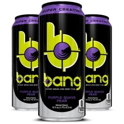 BANG Energy Drink -Sports Energy Supplement Shop Vpx BANG Energy Purple Guava Pear