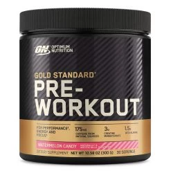 Optimum Nutrition Gold Standard Pre-Workout -Sports Energy Supplement Shop Watermelon Candy Gold Standard Pre Workout by ON Optimum Nutrition