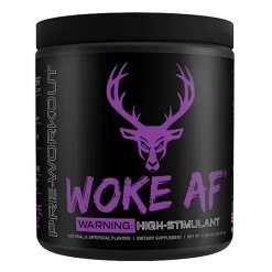 WOKE AF -Sports Energy Supplement Shop Woke AF Pre Workout Bucked UP Supplements Grape