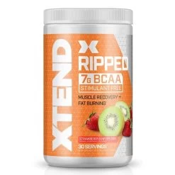 Xtend Ripped Aminos -Sports Energy Supplement Shop Xtend Ripped BCAA by Scivation Strawberry Kiwi Splash