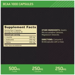 Optimum Nutrition BCAA 1000 -Sports Energy Supplement Shop asd