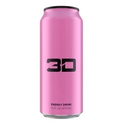 3D Energy Drink -Sports Energy Supplement Shop cotton candy pink 3d energy drink