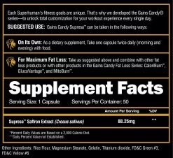 Alpha Lion Gains Candy Supresa -Sports Energy Supplement Shop gainscandysupsuppfts 26294.1637168870