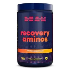 BEAM Recovery Aminos -Sports Energy Supplement Shop strawberry peach recovery aminos bcaa amino acids by BEAM Be Amazing youcanbeam you can beam