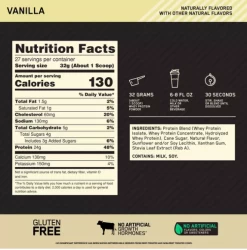 Optimum Nutrition Gold Standard 100% Natural Whey -Sports Energy Supplement Shop v2