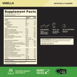 Optimum Nutrition Serious Mass Protein -Sports Energy Supplement Shop v6